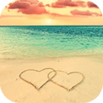 Logo of Heart Sunset Theme +HOME android Application 